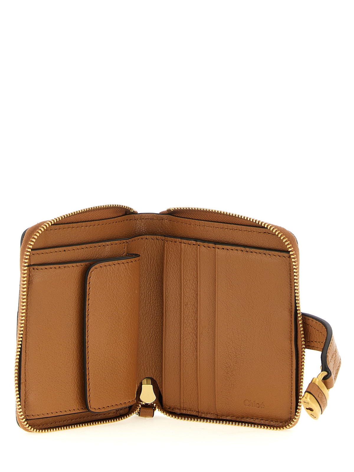 Chloé Brown 'Paddington' Medium Wallet braun