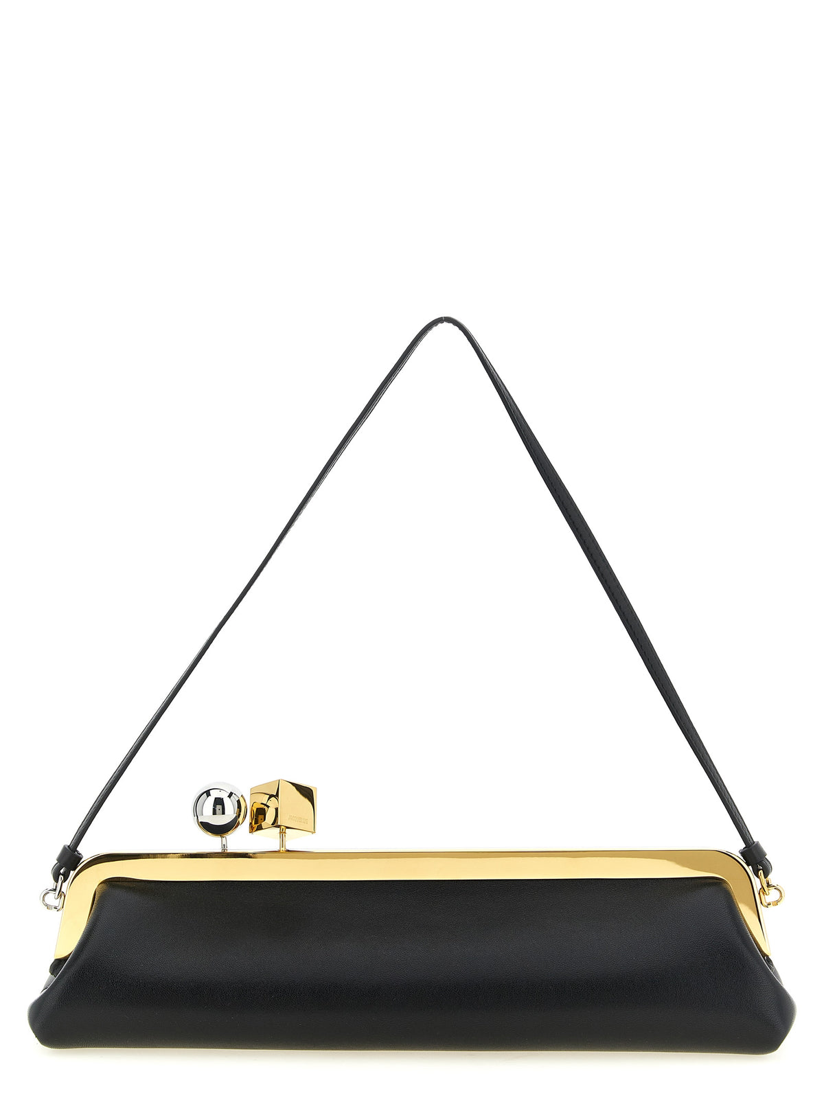 Jacquemus Black 'La Pochette Salon' Clutch schwarz