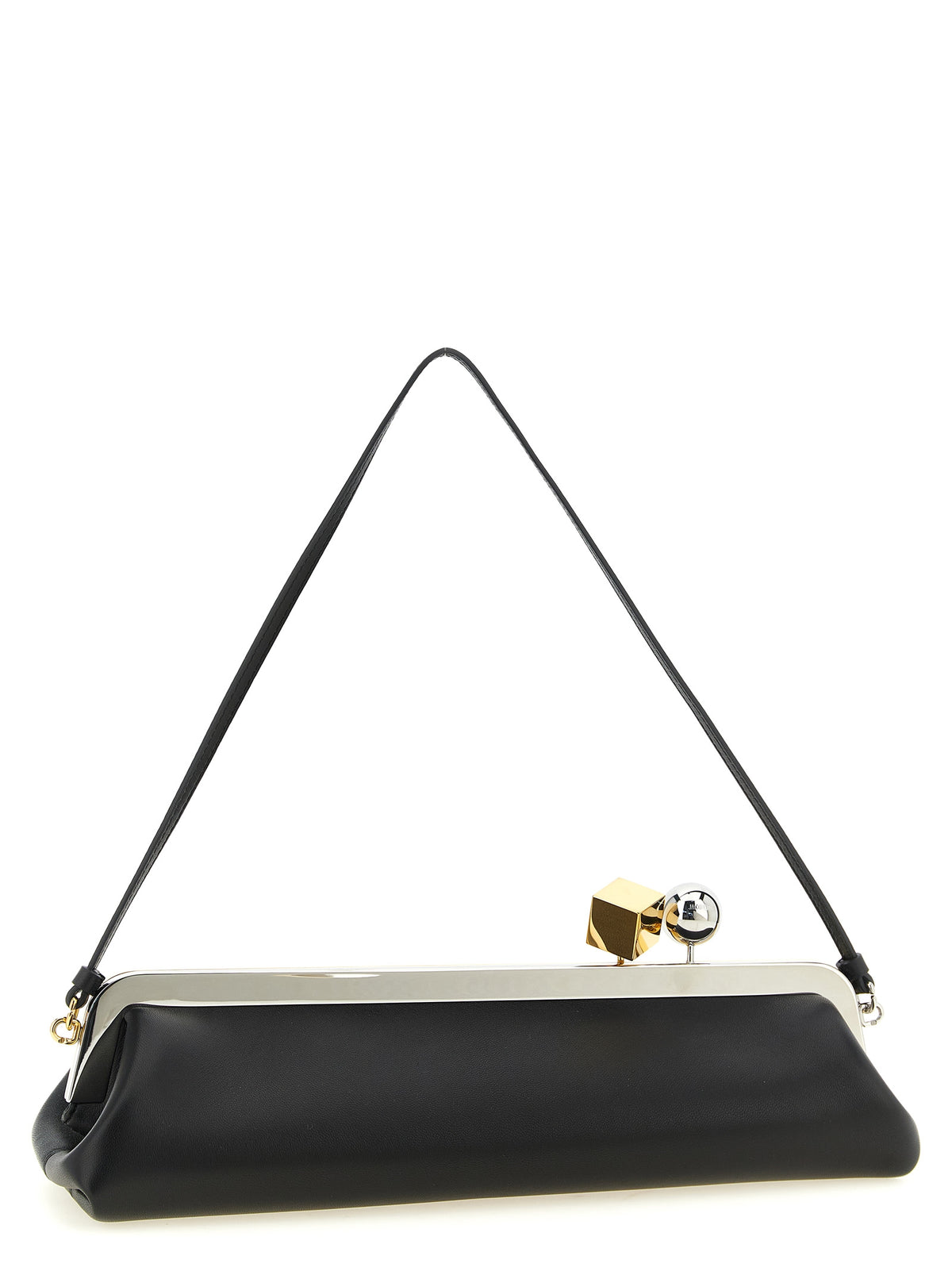 Jacquemus Black 'La Pochette Salon' Clutch schwarz