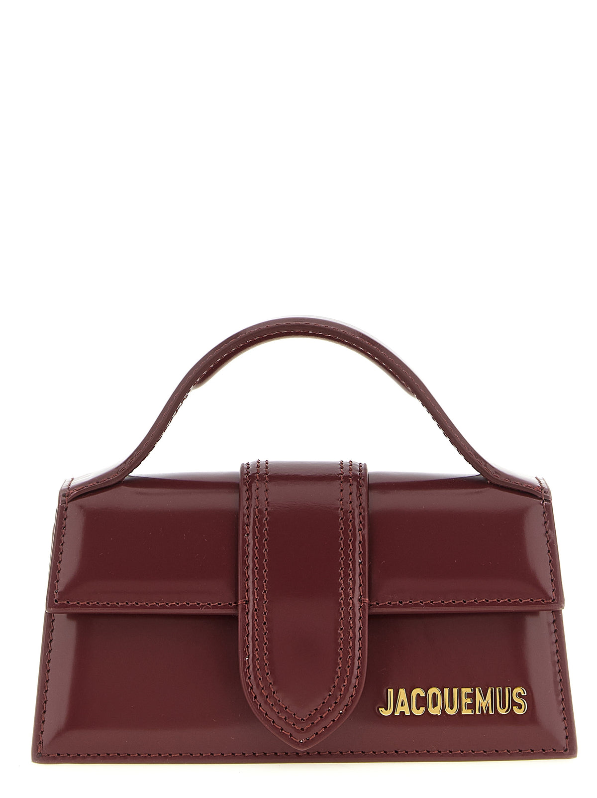 Jacquemus Bordeaux 'Le Bambino' Handbag