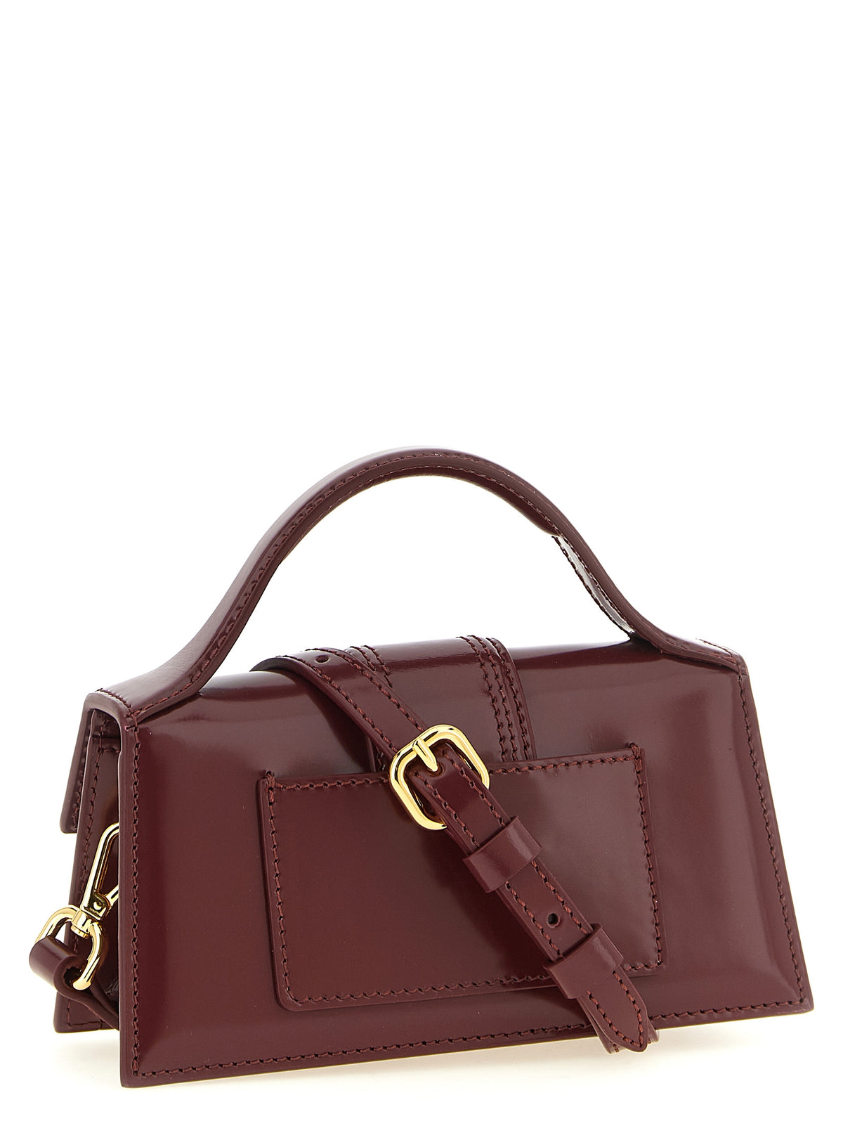 Jacquemus Bordeaux 'Le Bambino' Handbag
