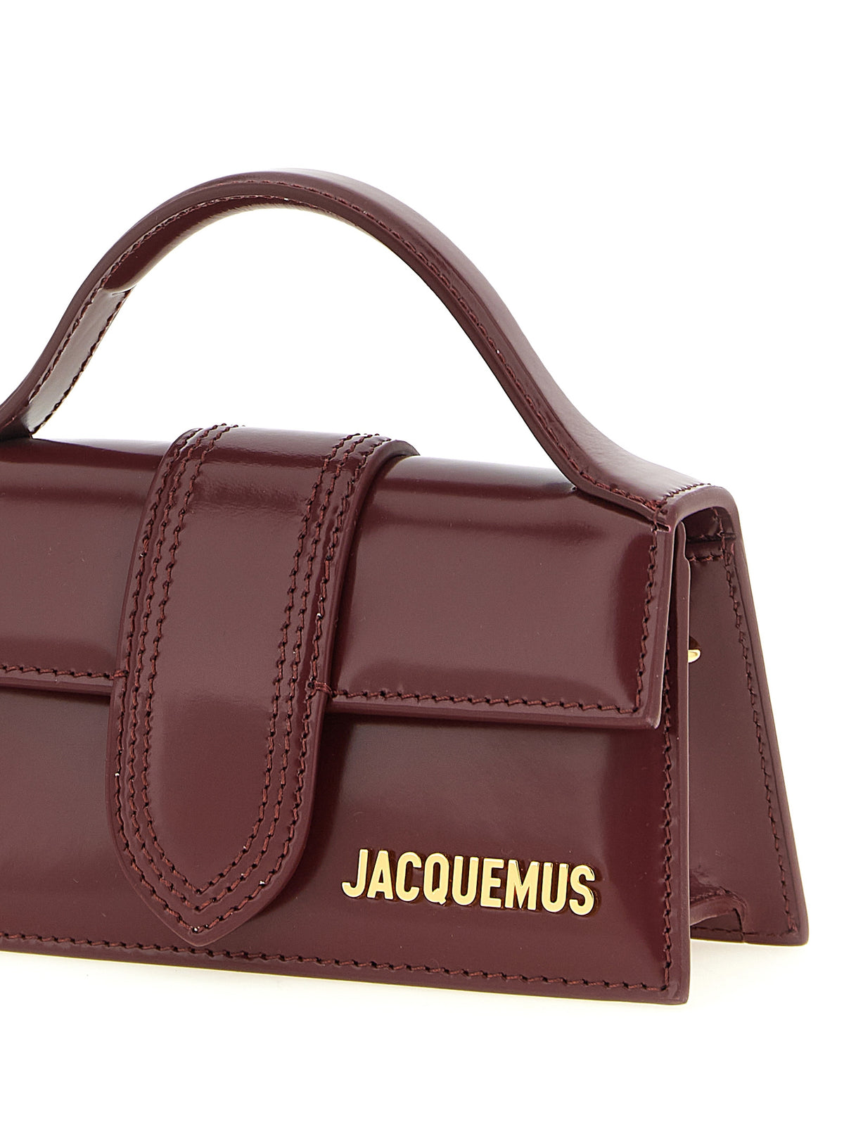 Jacquemus Bordeaux 'Le Bambino' Handbag