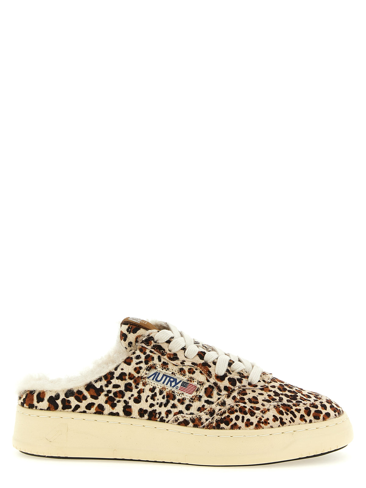 Autry Brown Cowhide Low Top Sneakers braun