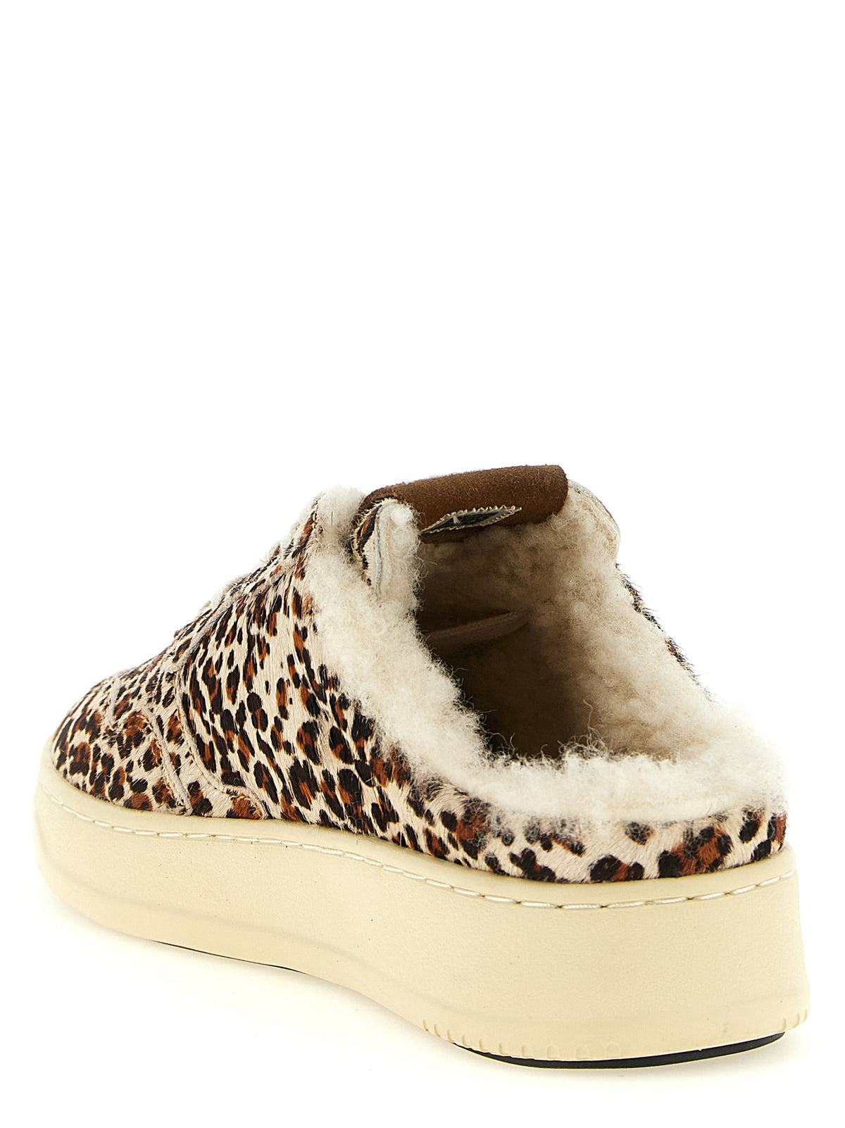 Autry Brown Cowhide Low Top Sneakers braun
