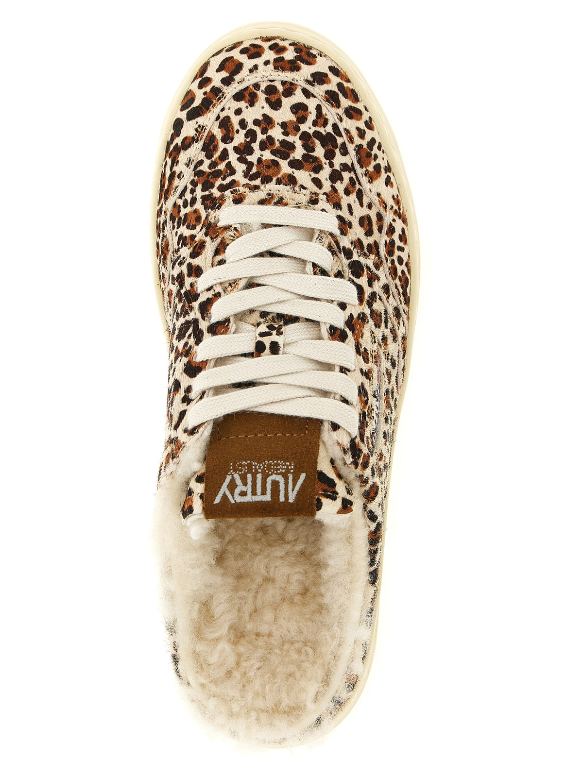 Autry Brown Cowhide Low Top Sneakers braun