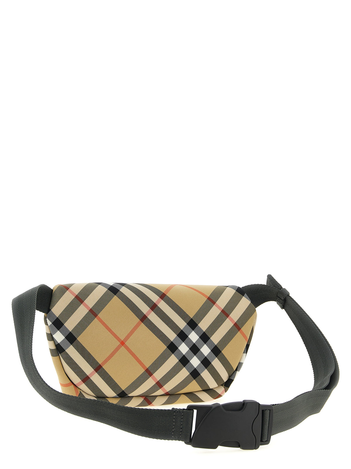 Burberry Beige 'Equestrian Knight Design' Small Crossbody Bag