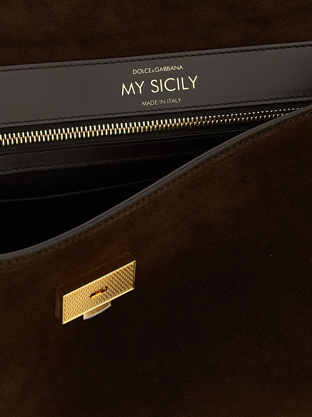 Dolce & Gabbana Brown 'My Sicily' Handbag braun