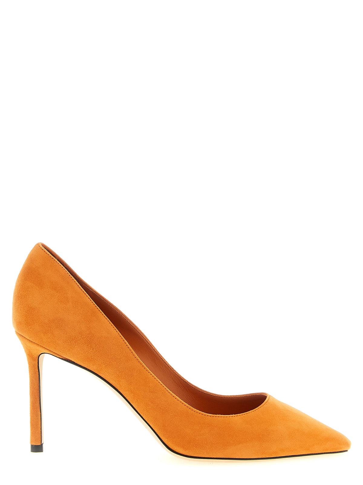 Jimmy Choo Orange 'Romy' Pumps