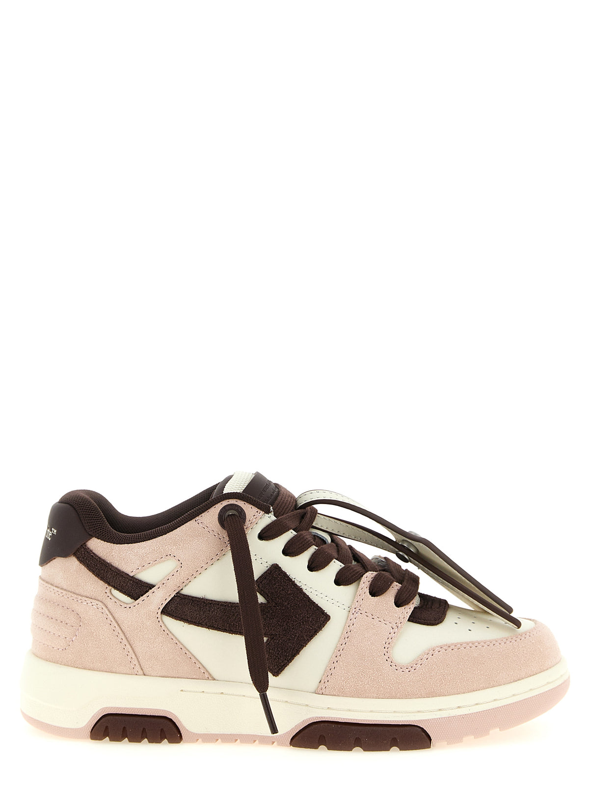 Off-White Multicolor Cowhide Low Top Sneakers weiss