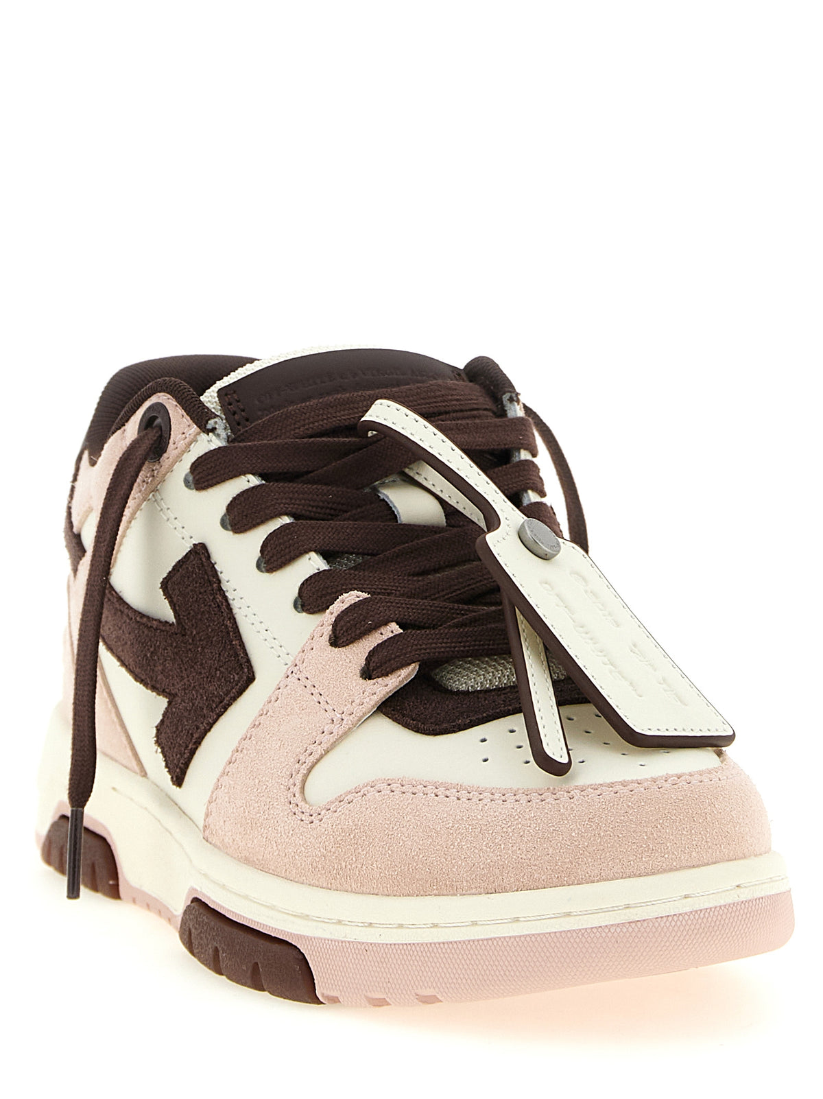 Off-White Multicolor Cowhide Low Top Sneakers weiss