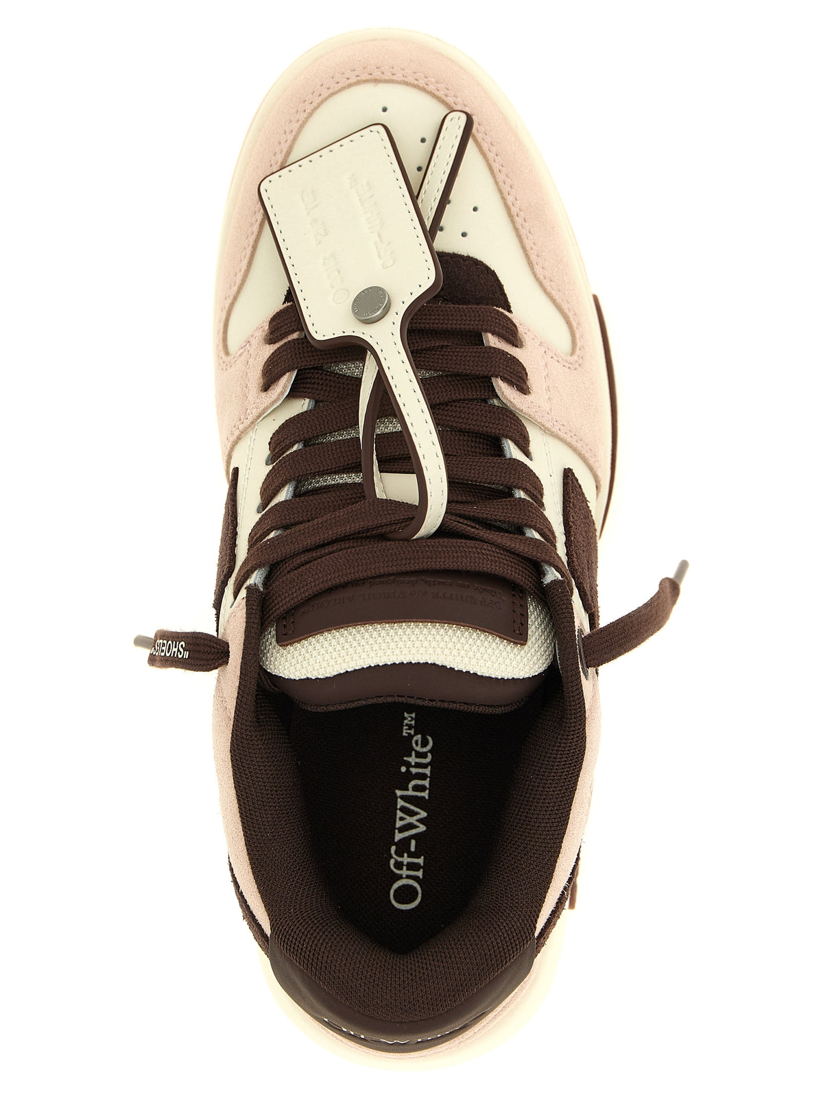 Off-White Multicolor Cowhide Low Top Sneakers weiss