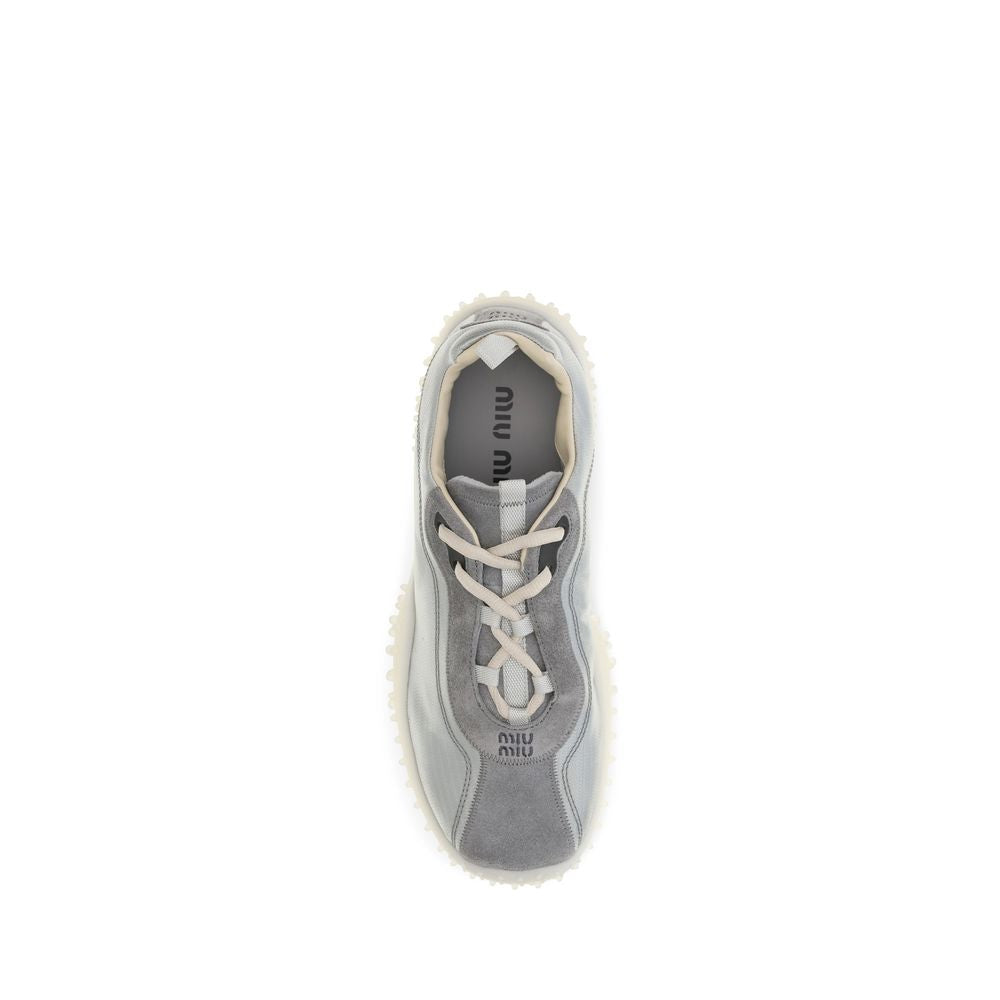 Miu Gray Recycled Chunky Sneakers grau