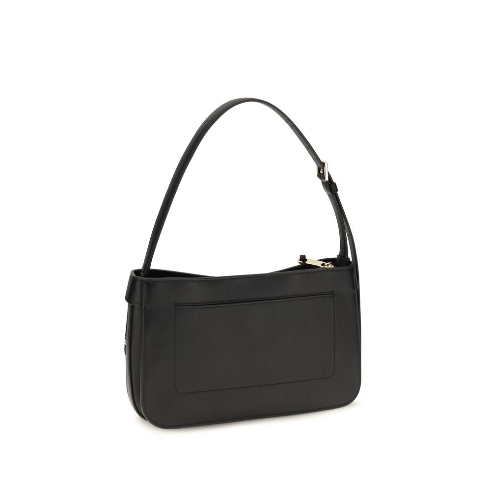 Ferragamo Black Mini Cara Shoulder Bag schwarz