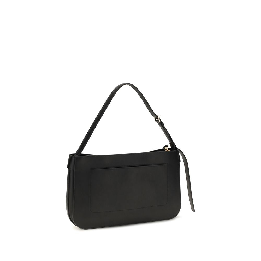 Ferragamo Black Small Cara Shoulder Bag schwarz
