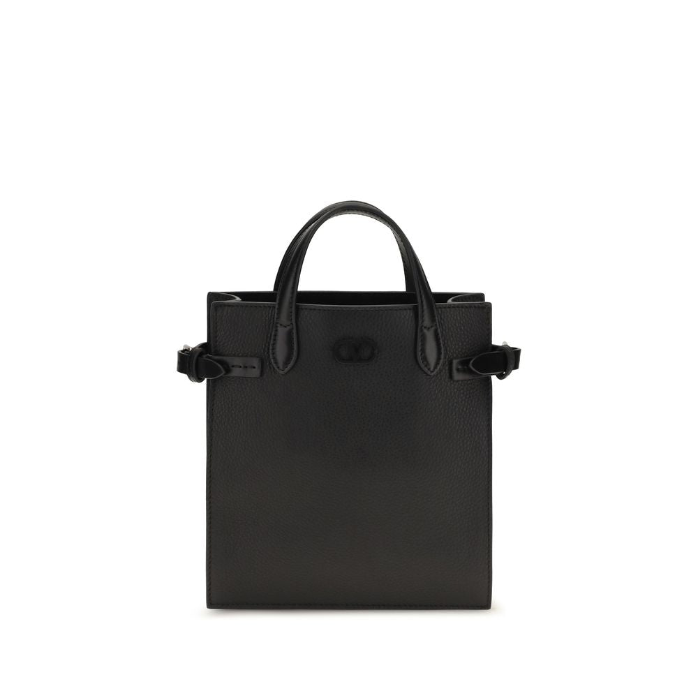 Valentino Garavani Black 'Antibes' Small Handbag schwarz