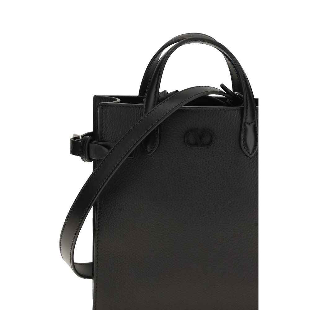 Valentino Garavani Black 'Antibes' Small Handbag schwarz