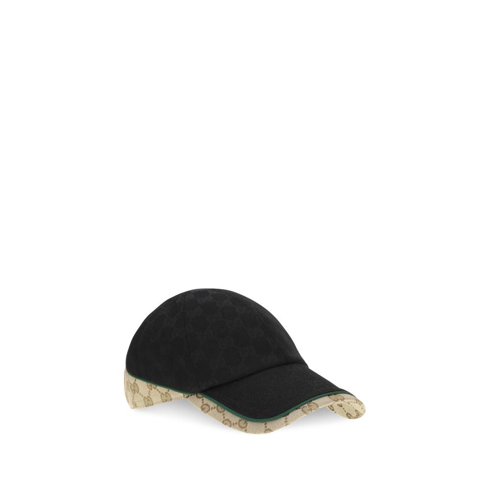 Gucci Black Cap (Baseball Hat) schwarz