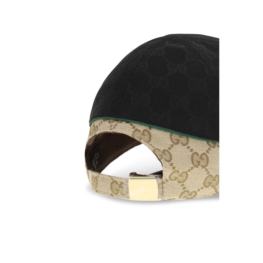 Gucci Black Cap (Baseball Hat) schwarz