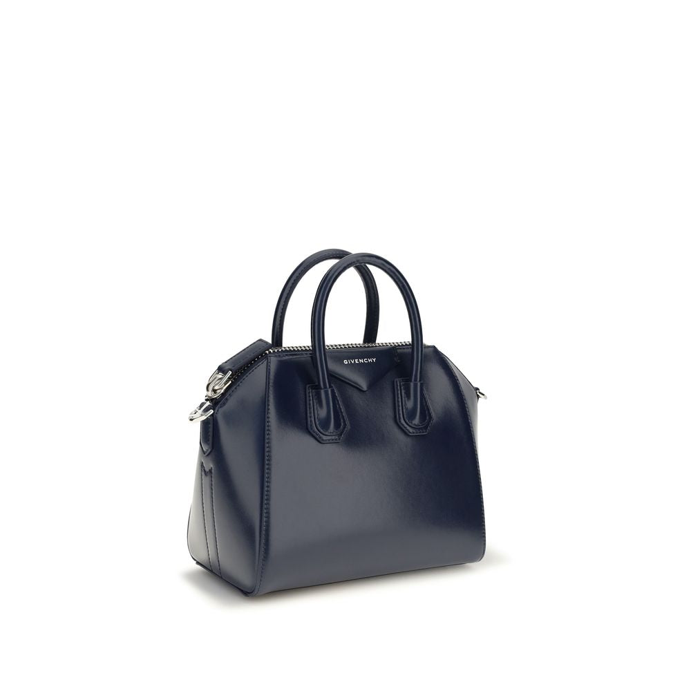 Givenchy Blue 'Antigona' Mini Handbag blau