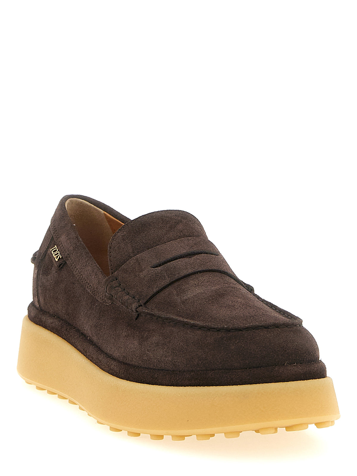 Tod's Brown 'Slip-On' Loafers braun