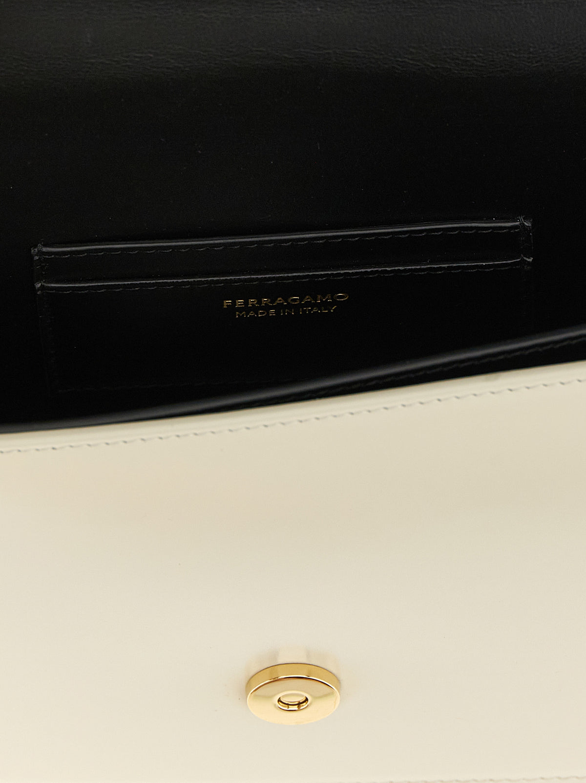 Ferragamo Bicolor 'North-South Double Gancini (Xs)' Mini Crossbody Bag multicolor