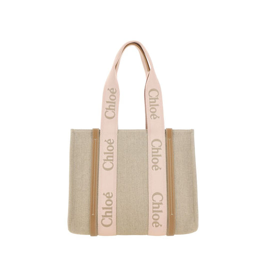 Chloé Brown Woody Shoulder Bag braun
