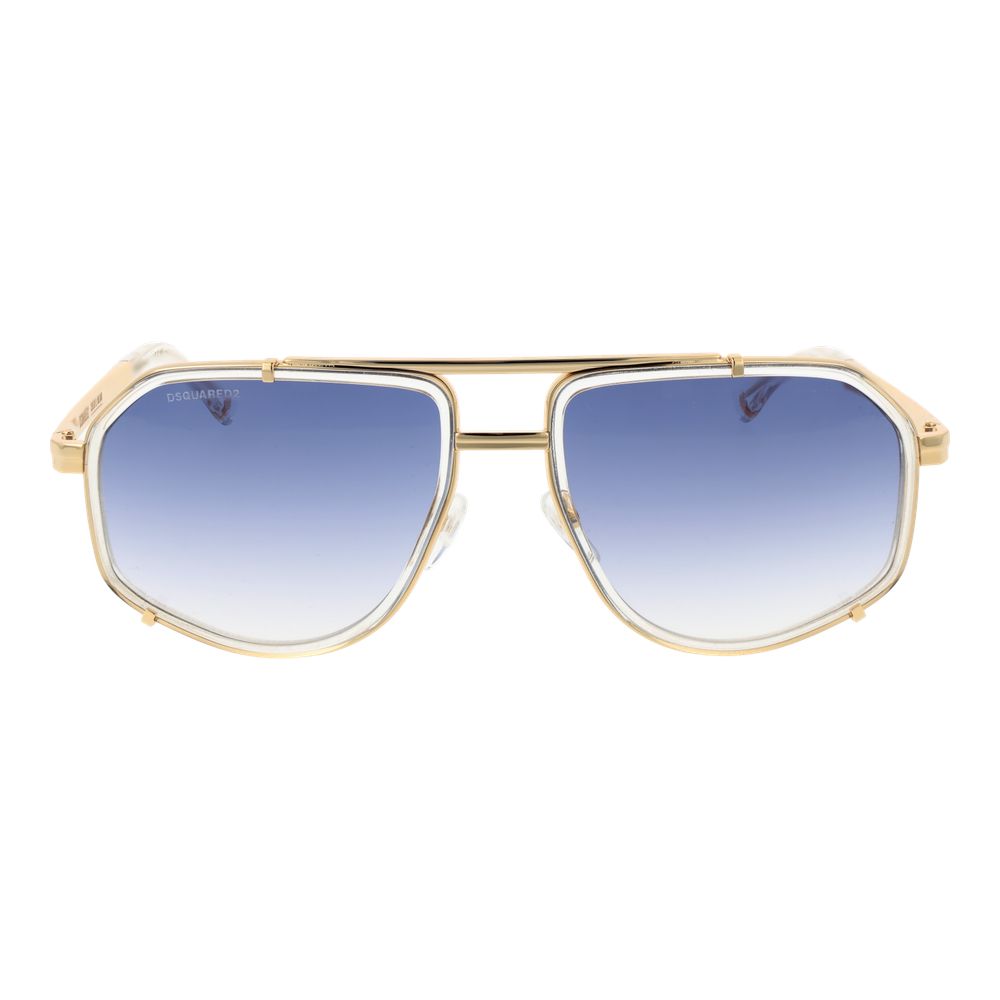 Dsquared² Gold Metal Sunglasses rot