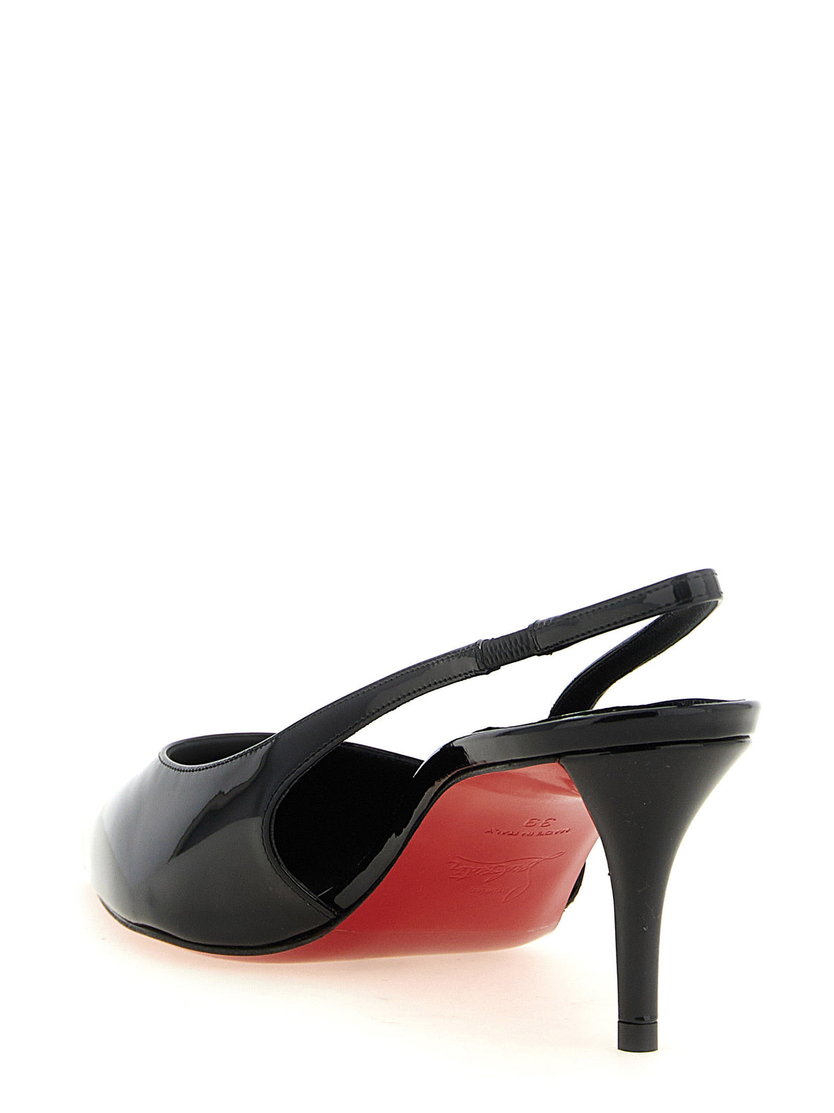 Christian Louboutin Black Mid Heel Pumps schwarz