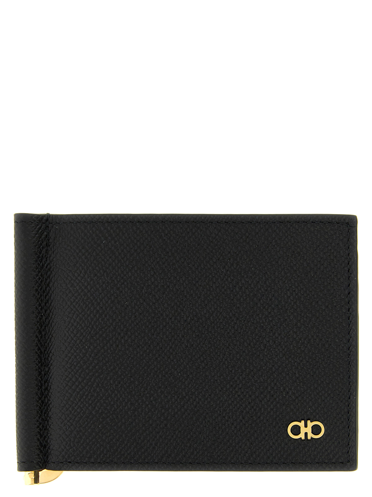 Ferragamo Black Money Clip schwarz
