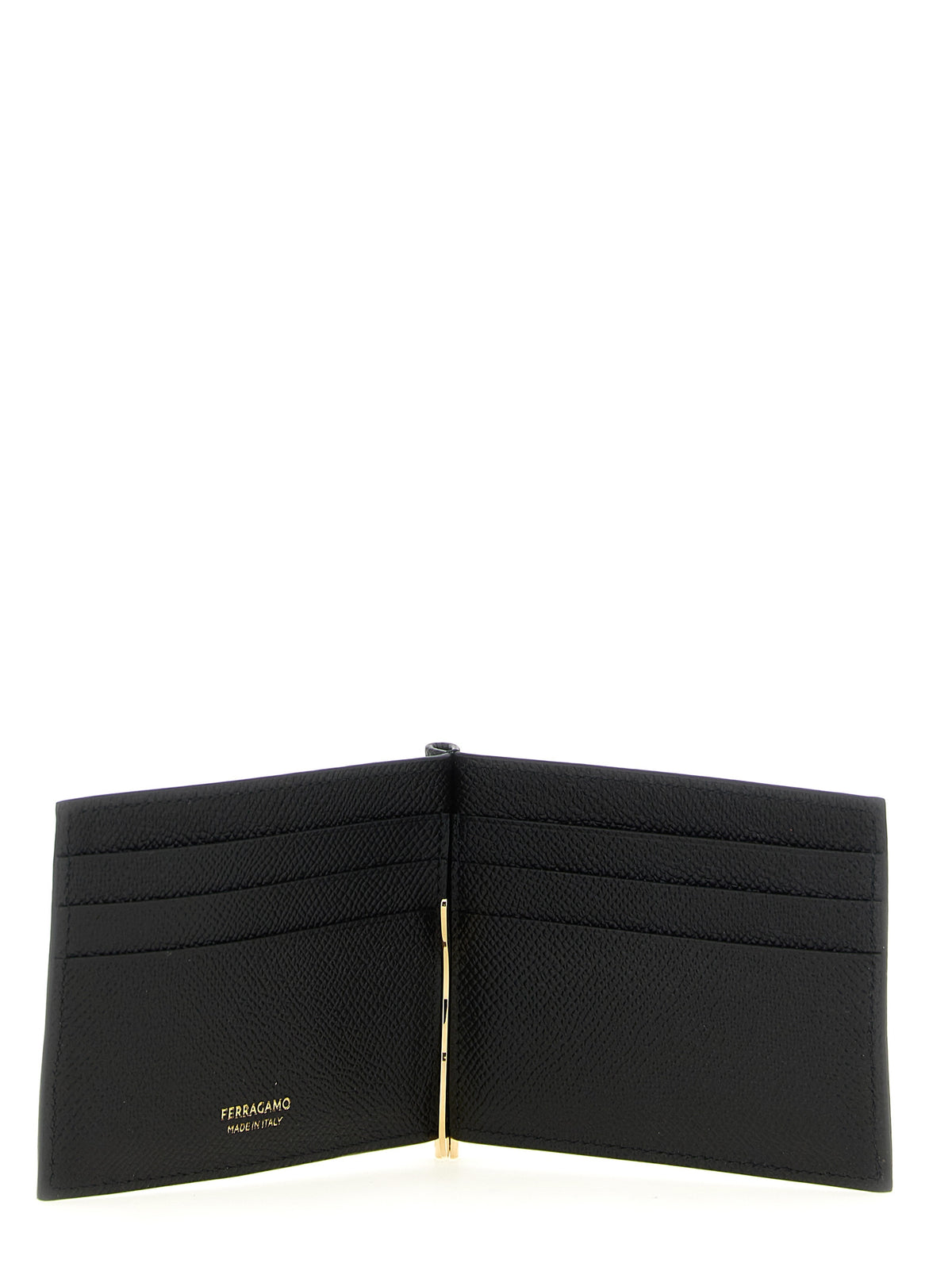 Ferragamo Black Money Clip schwarz