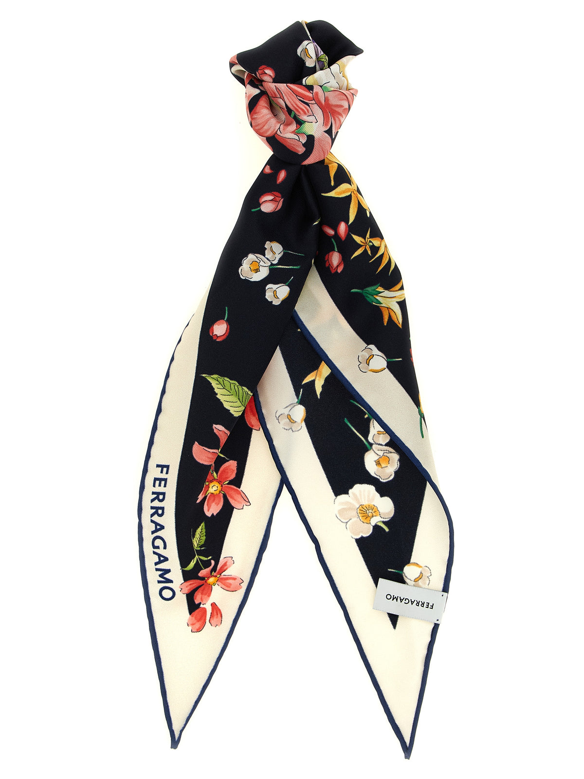 Ferragamo Multicolor 'S Adorned With The' Foulard