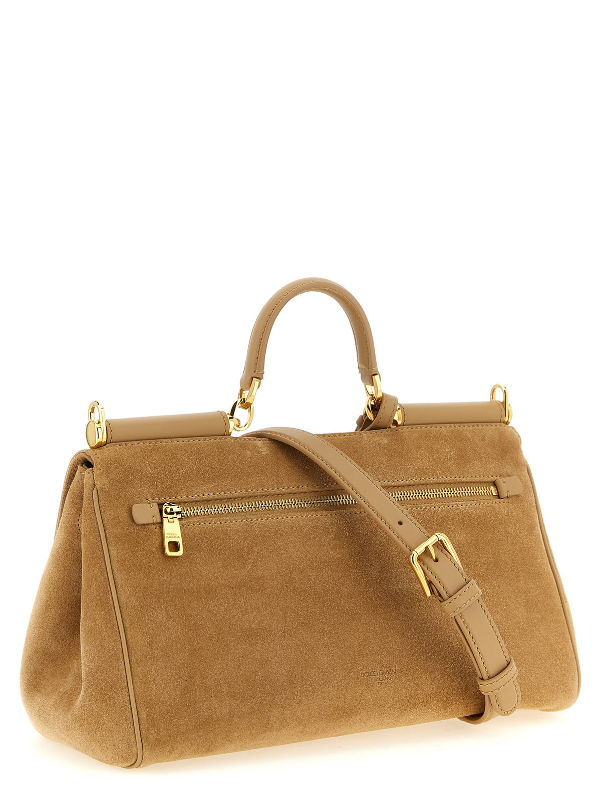 Dolce & Gabbana Beige 'My Sicily' Shoulder Bag
