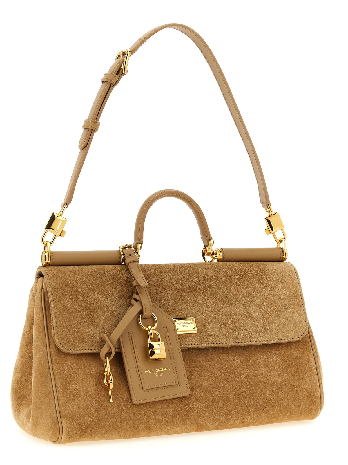 Dolce & Gabbana Beige 'My Sicily' Shoulder Bag