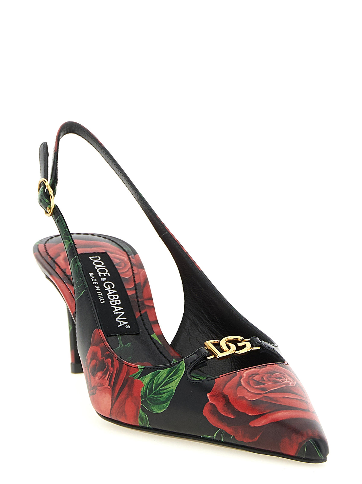 Dolce & Gabbana Multicolor Mid Heel Pumps