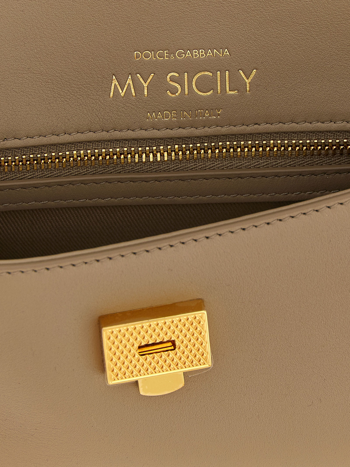Dolce & Gabbana Beige 'My Sicily' Crossbody Bag