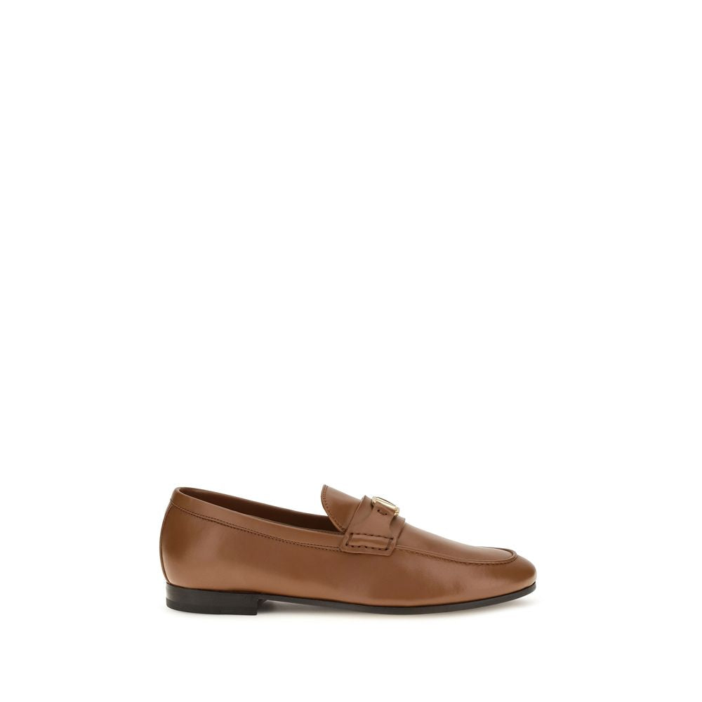 Valentino Garavani Brown 'Slip-On' Loafers braun