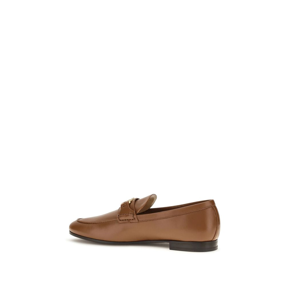 Valentino Garavani Brown 'Slip-On' Loafers braun