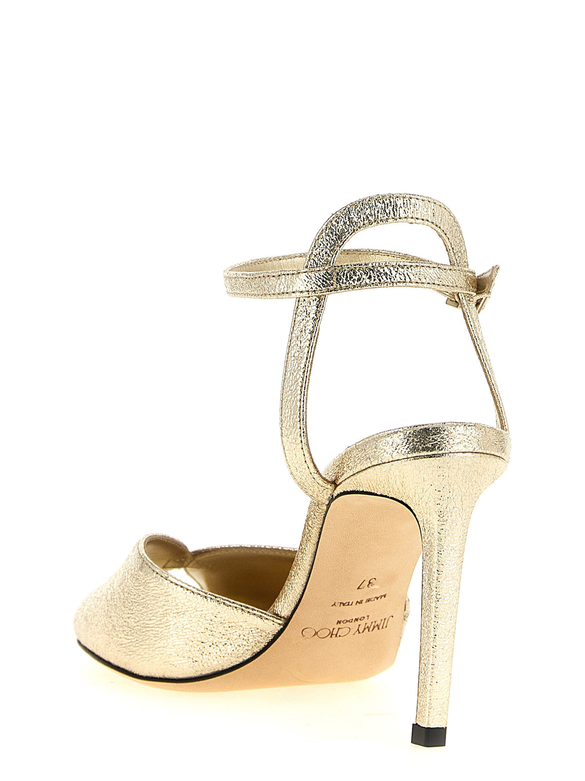 Jimmy Choo Gold 'Sacora' Sandals