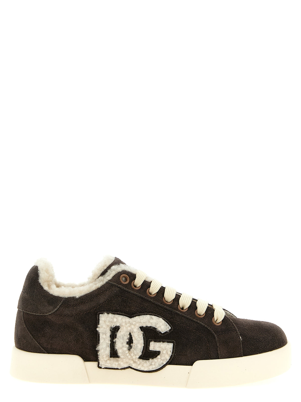 Dolce & Gabbana Brown 'Low Top' Sneakers braun