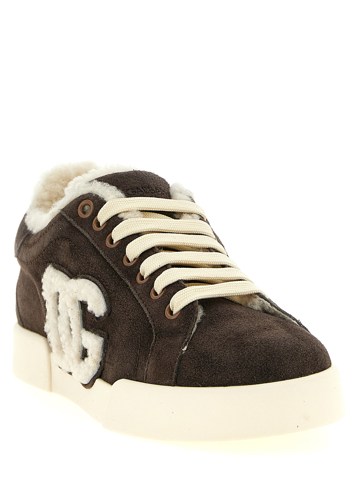 Dolce & Gabbana Brown 'Low Top' Sneakers braun