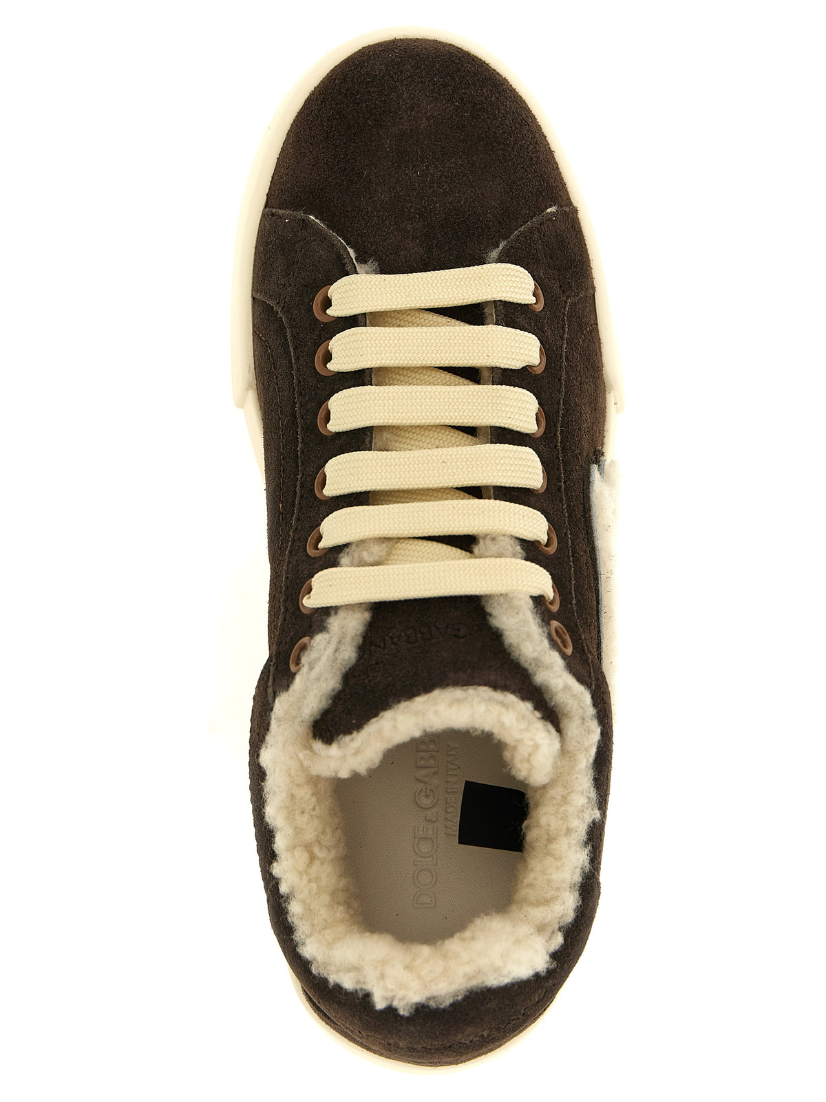 Dolce & Gabbana Brown 'Low Top' Sneakers braun