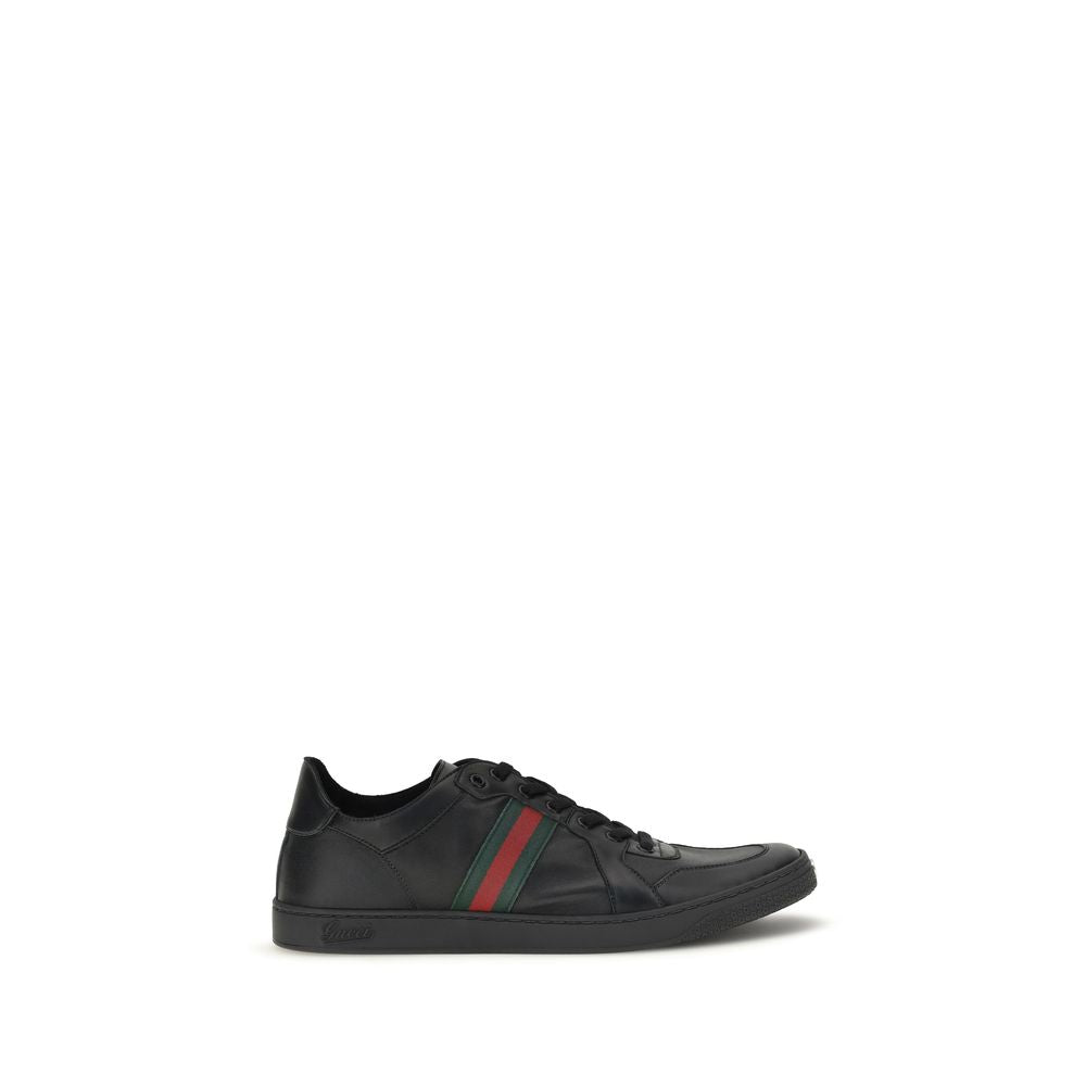 Gucci Black 'Low Top' Sneakers schwarz