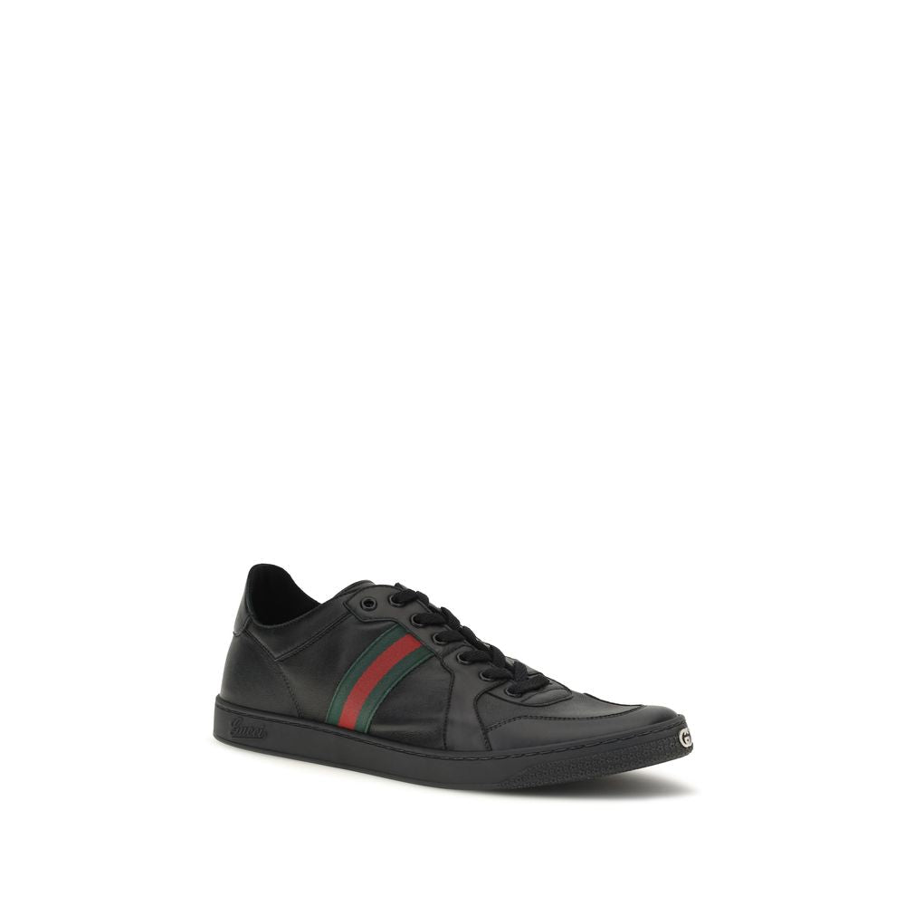 Gucci Black 'Low Top' Sneakers schwarz