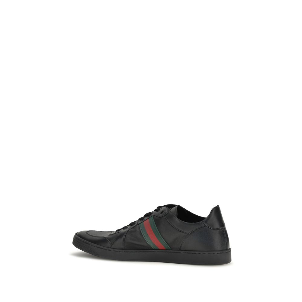 Gucci Black 'Low Top' Sneakers schwarz