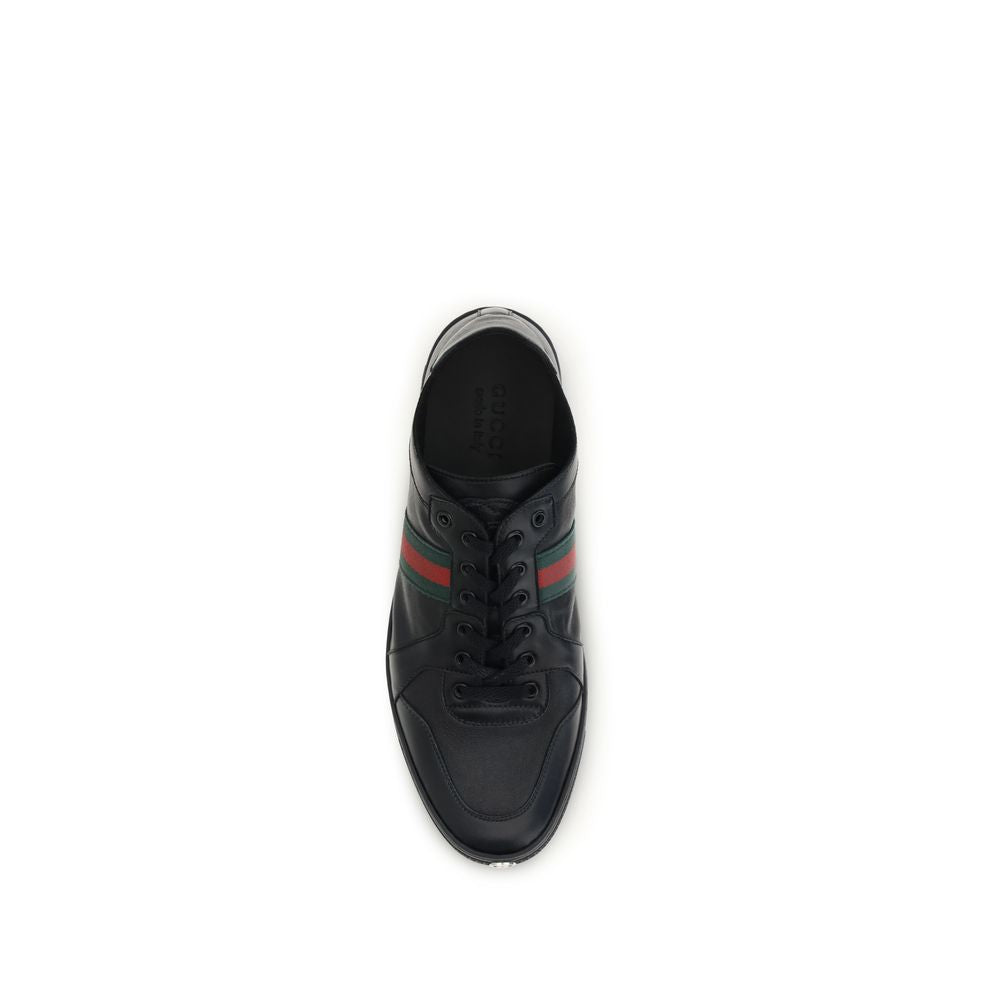 Gucci Black 'Low Top' Sneakers schwarz