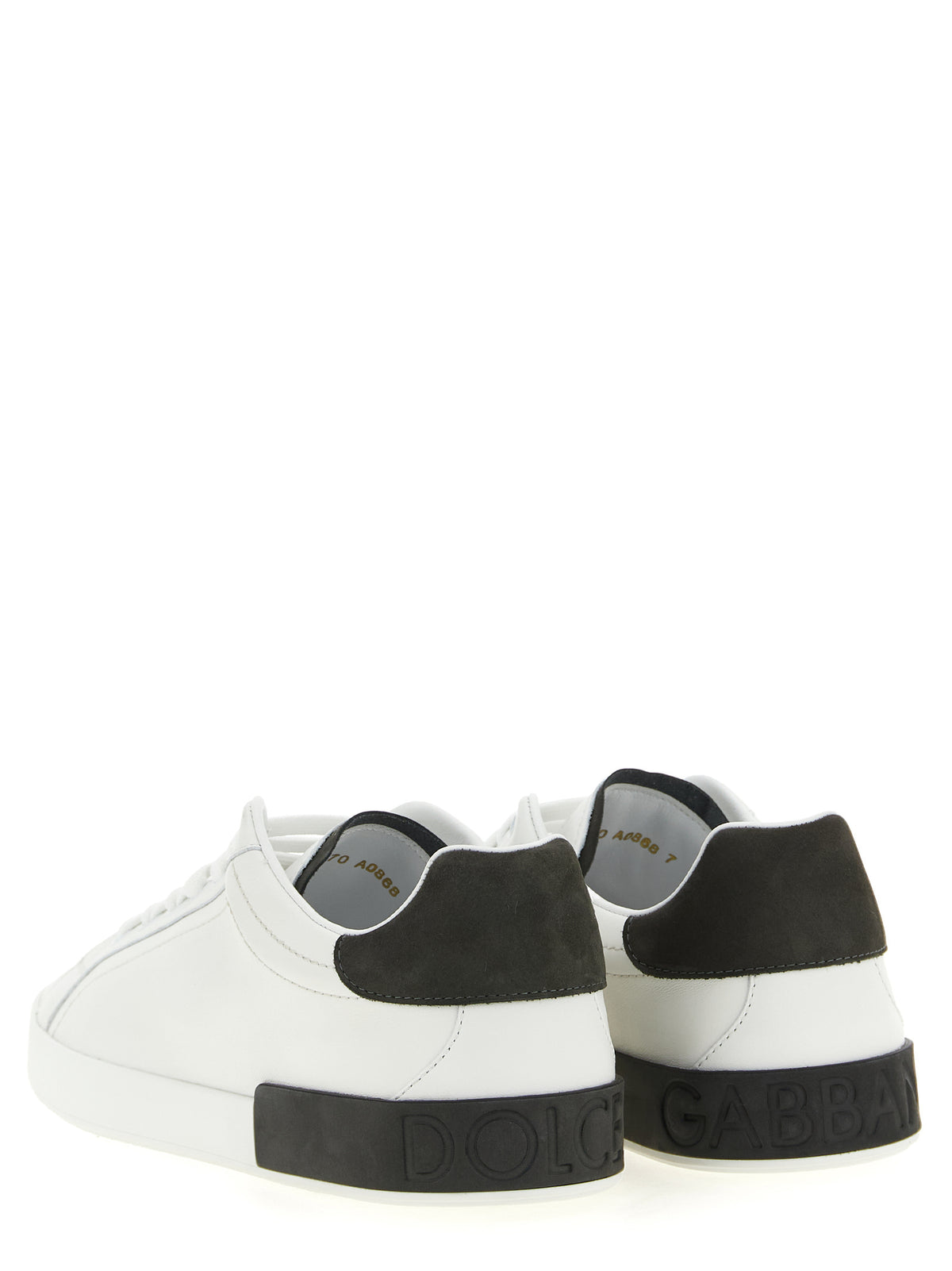 Dolce & Gabbana White 'Portofino' Sneakers weiss