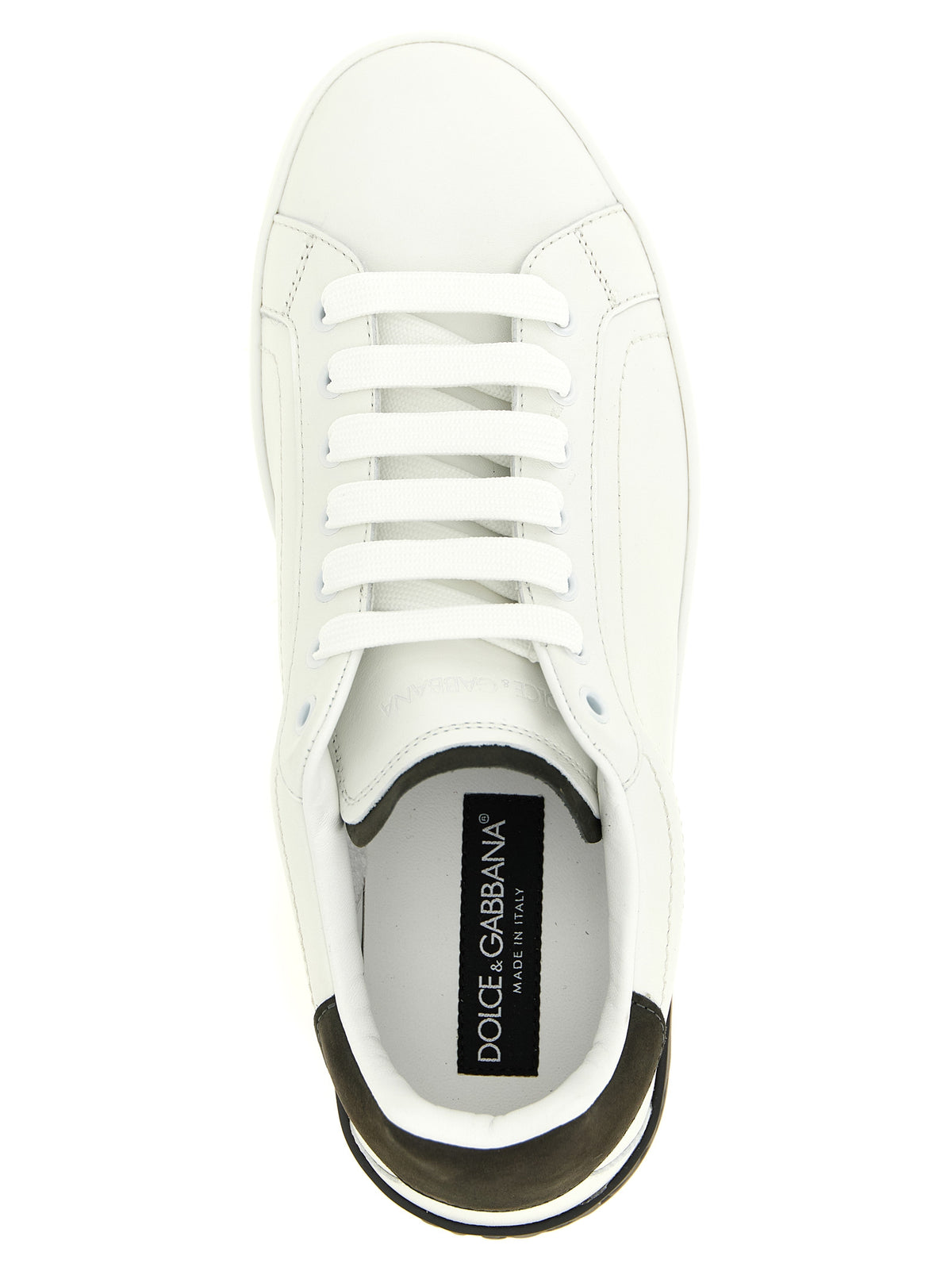 Dolce & Gabbana White 'Portofino' Sneakers weiss