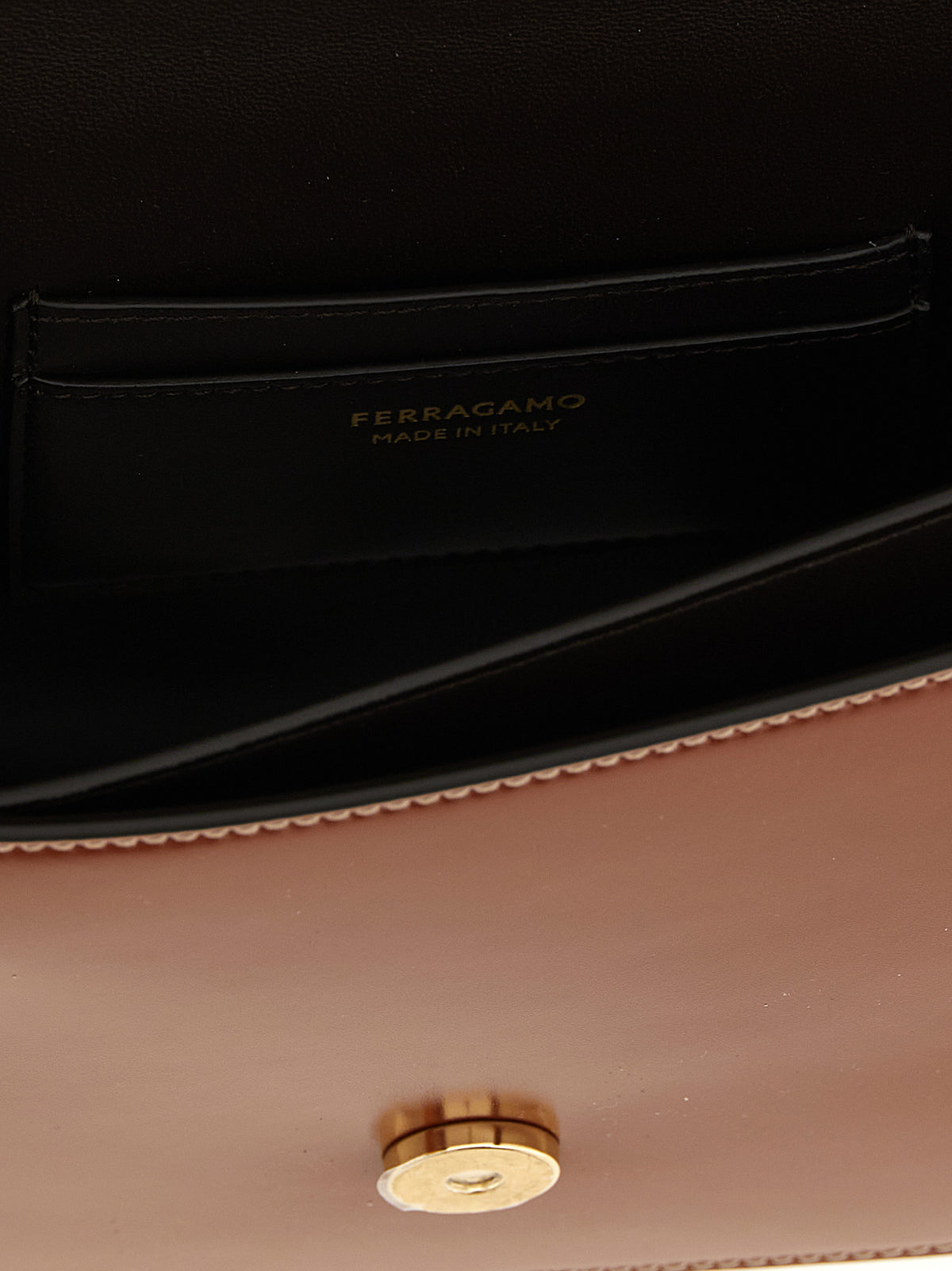 Ferragamo Brown Crossbody Bag braun