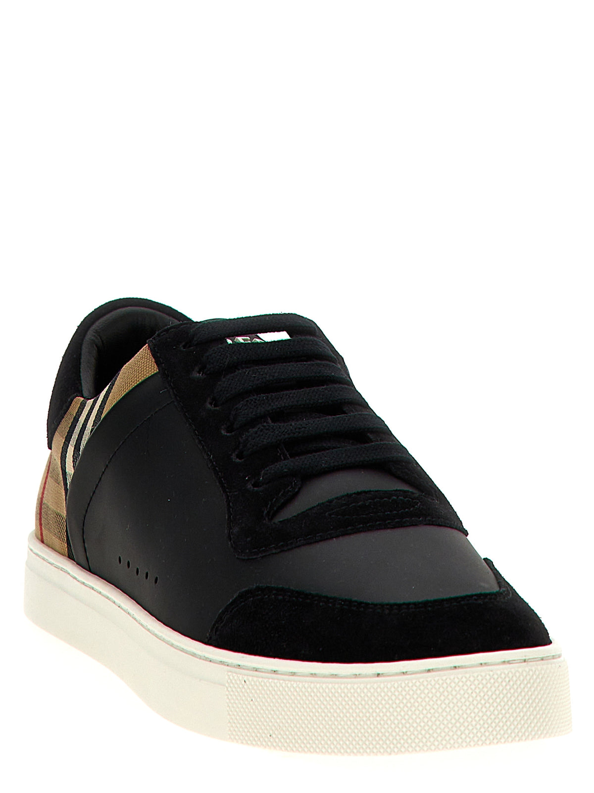 Burberry Black 'Low Top' Sneakers schwarz