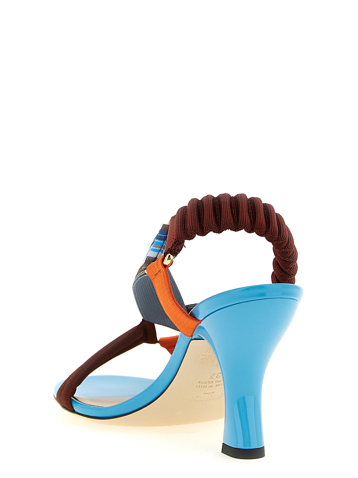 Fendi Multicolor Strap-On Sandals